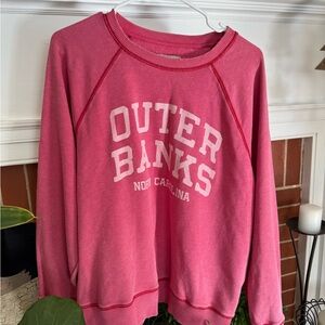 American Eagle Outfitters Pink Pullover